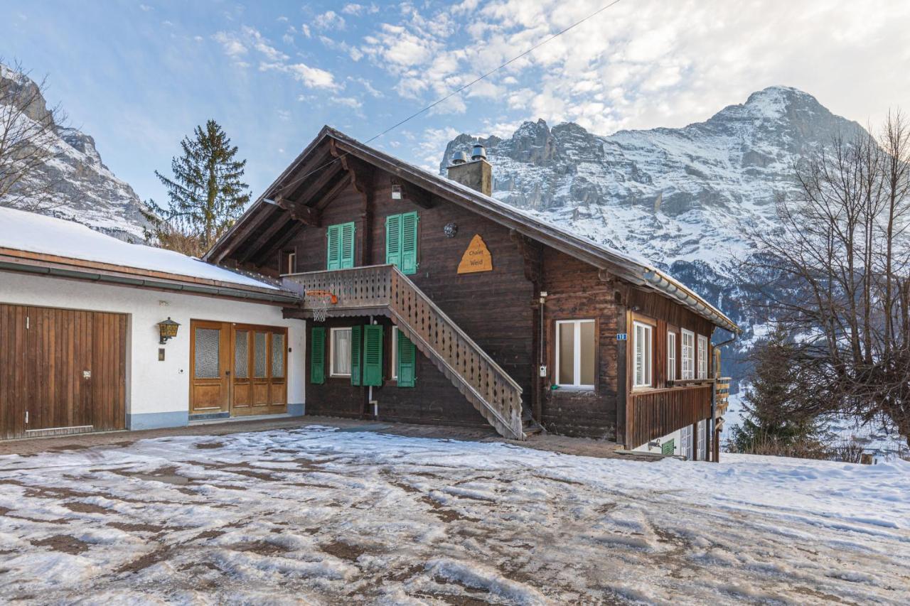 Chalet Weid - Aare Jungfrau Ag Grindelwald Eksteriør billede
